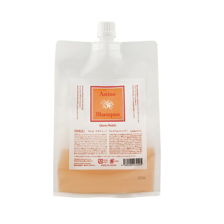 Astino Premium Shampoo 2 (Eco Bottle Type) 400mL Refill Fresh orange scent No additives Surfactants No petroleum-based synthetic ingredients Natural
Astino Premium Shampoo 2 (Eco Bottle Type) 400mL Refill Fresh orange scent No additives Surfactants No petroleum-based synthetic ingredients Natural