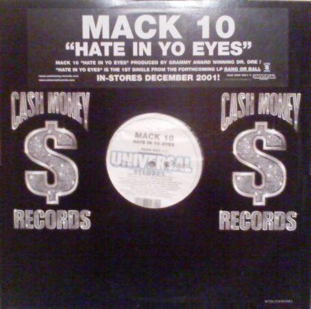 12inch Record MACK 10 - Hate In Yo Eyes 4228609811 Cash Money Reco 2001 US Rap & Hip-Hop/R&B Used
12inch Record MACK 10 - Hate In Yo Eyes 4228609811 Cash Money Reco 2001 US Rap & Hip-Hop/R&B Used