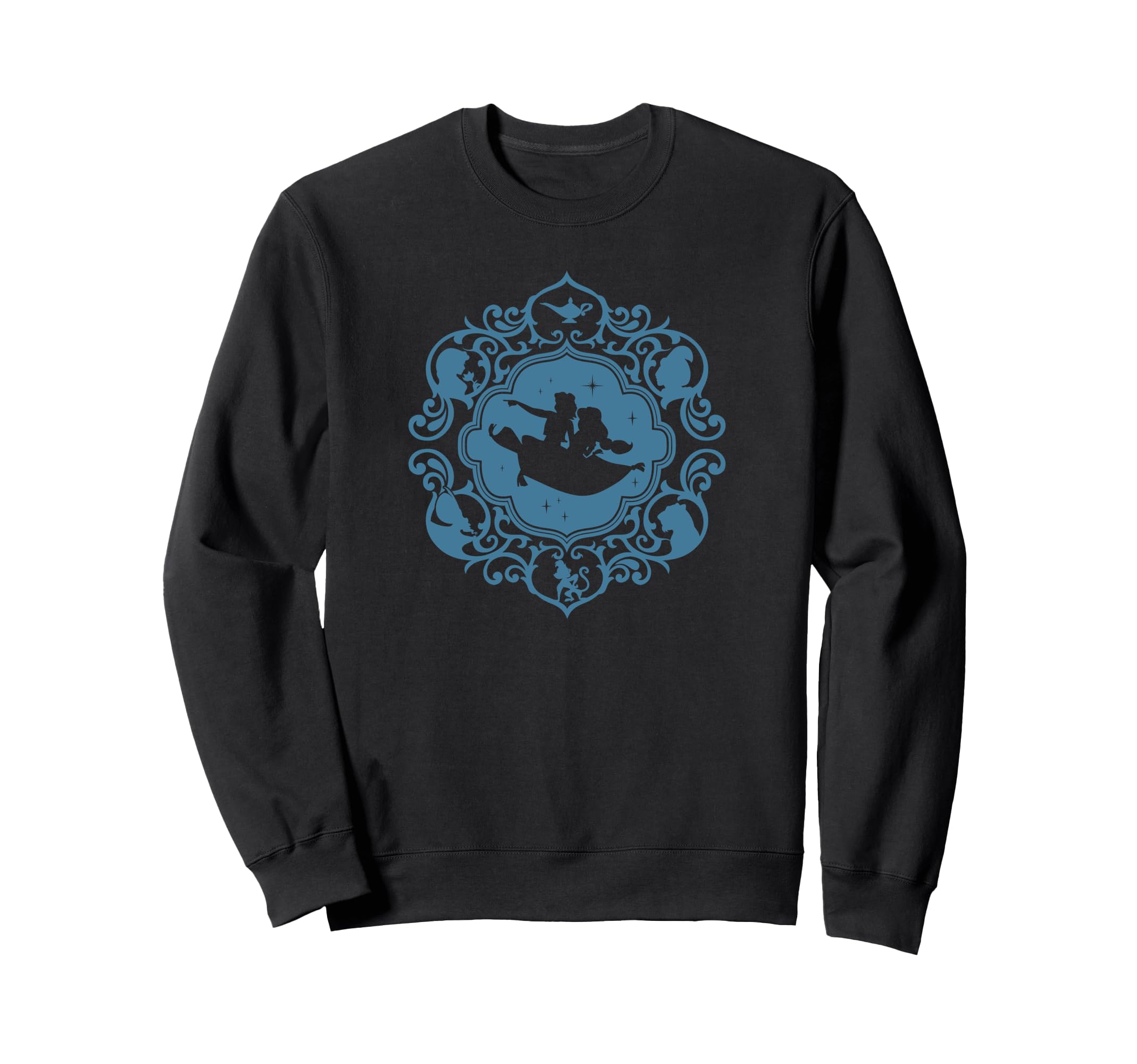 Disney Aladdin and Jasmine Magic Carpet Ride Silhouette Sweatshirt
Disney Aladdin and Jasmine Magic Carpet Ride Silhouette Sweatshirt