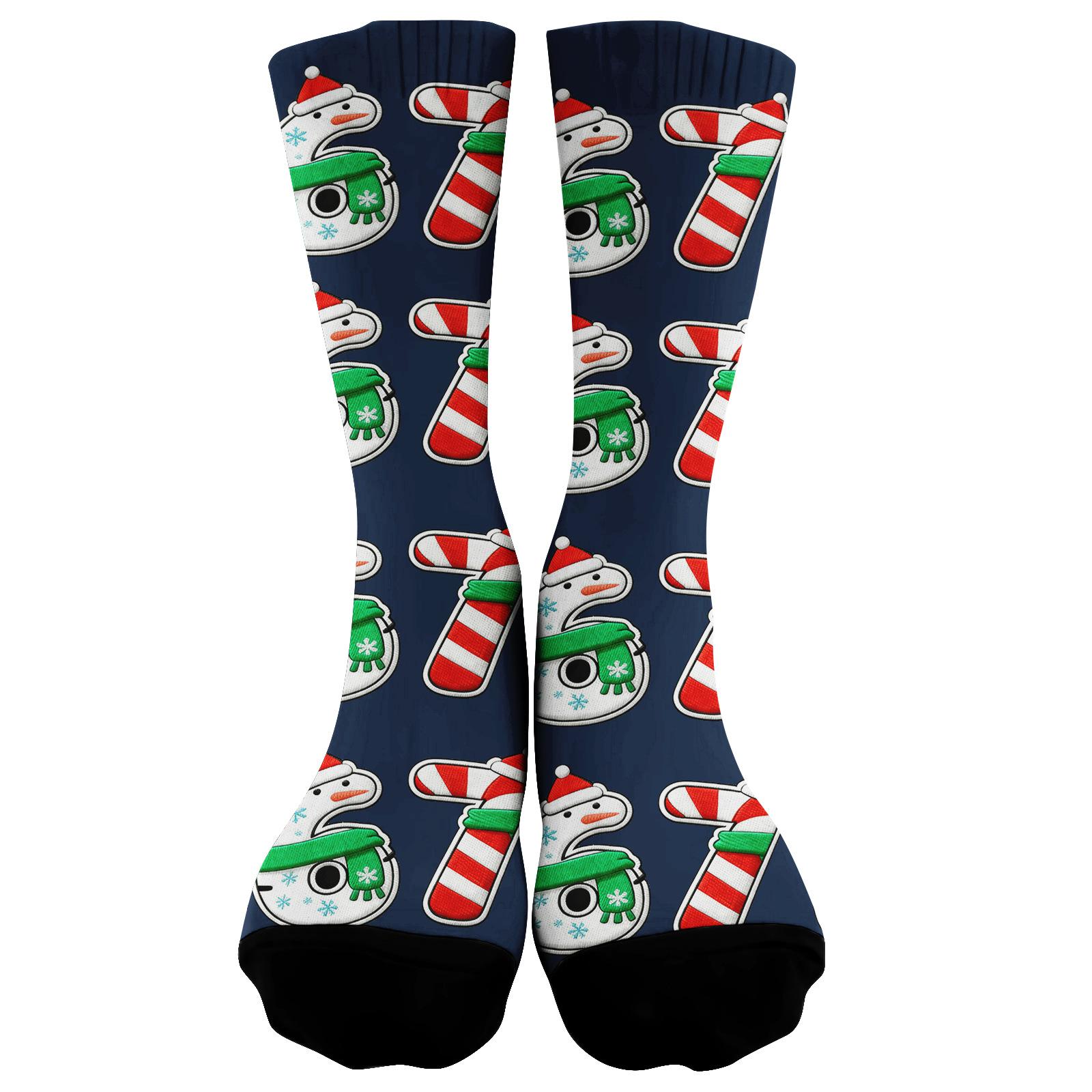Cute And Playful Socks Mid-Calf Socks Long Socks Printed Socks One Size
Cute And Playful Socks Mid-Calf Socks Long Socks Printed Socks One Size