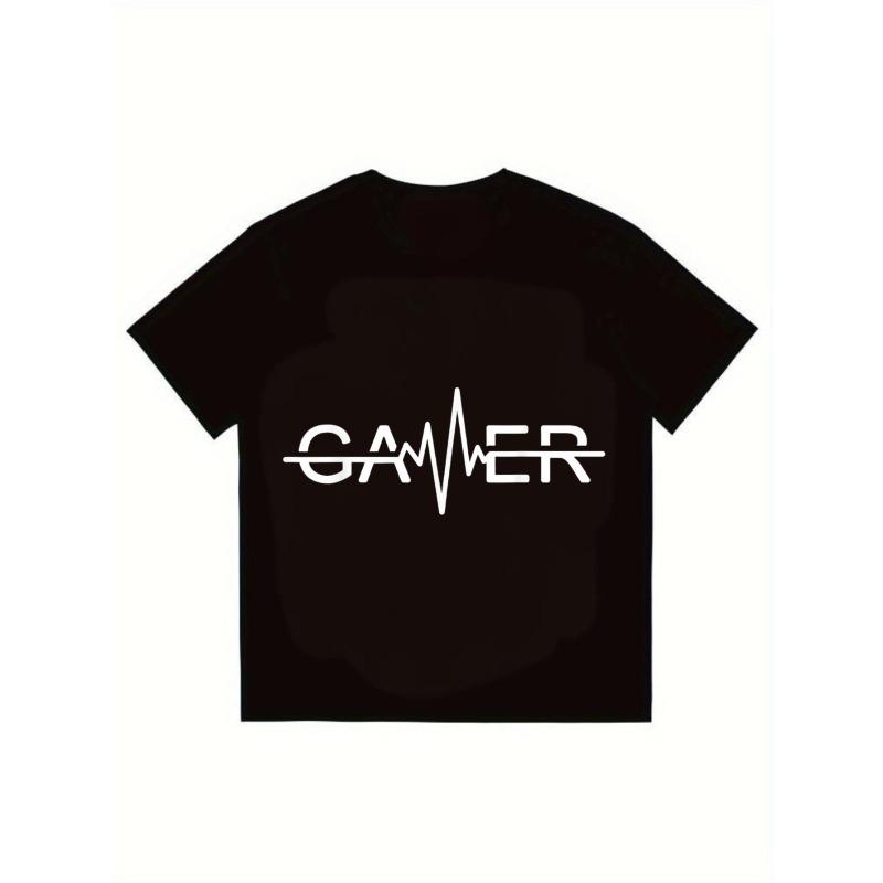His-and-hers matching Men s Black T-Shirt Gamer Heartbeat Print Casual Streetwear Gaming Fashion Top XXXXL
His-and-hers matching Men s Black T-Shirt Gamer Heartbeat Print Casual Streetwear Gaming Fashion Top XXXXL