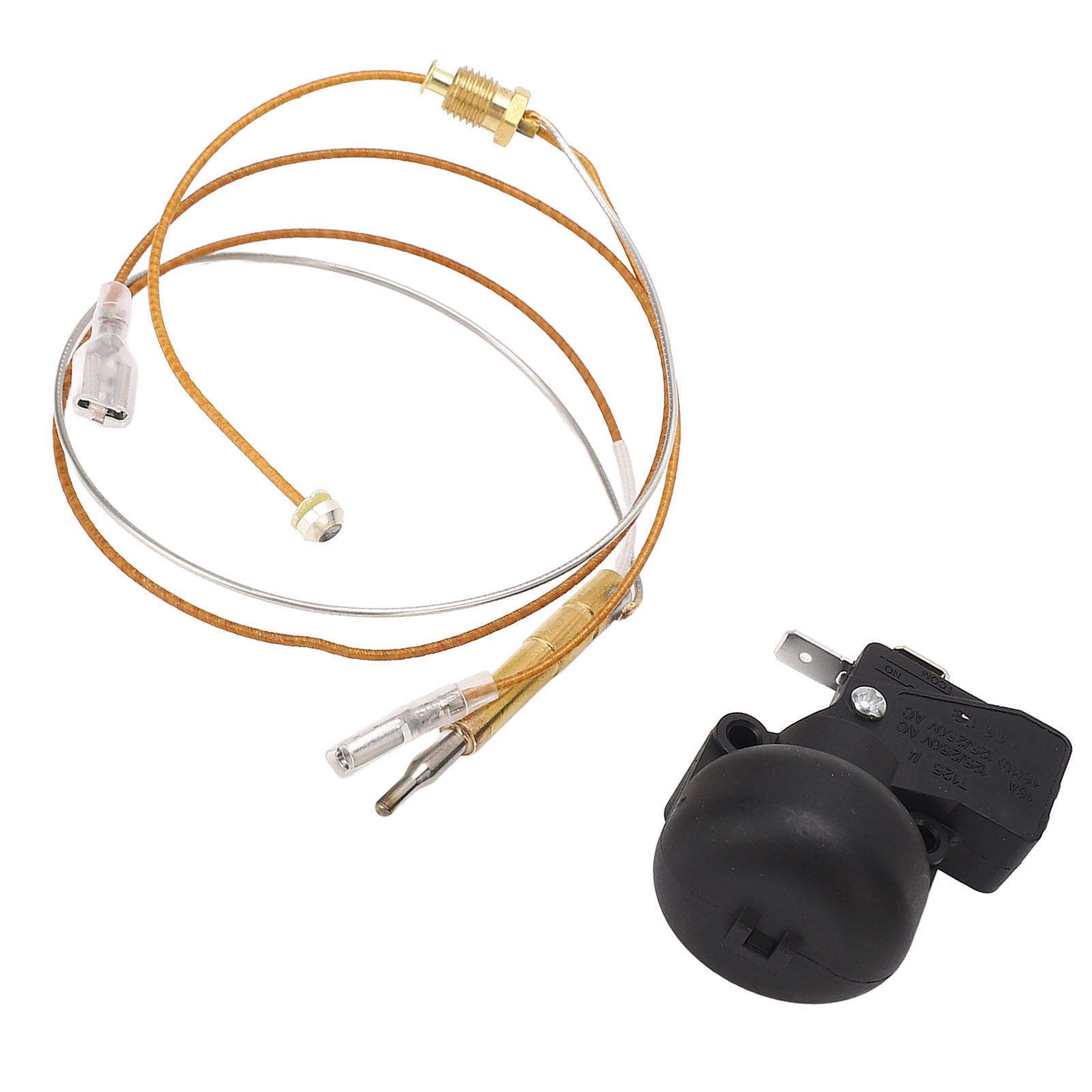 Thermocouple Tilt Switch Accurately Measure Temperature Thermocoupler Dump Switch Safety Sensor for Patio Heater
Thermocouple Tilt Switch Accurately Measure Temperature Thermocoupler Dump Switch Safety Sensor for Patio Heater