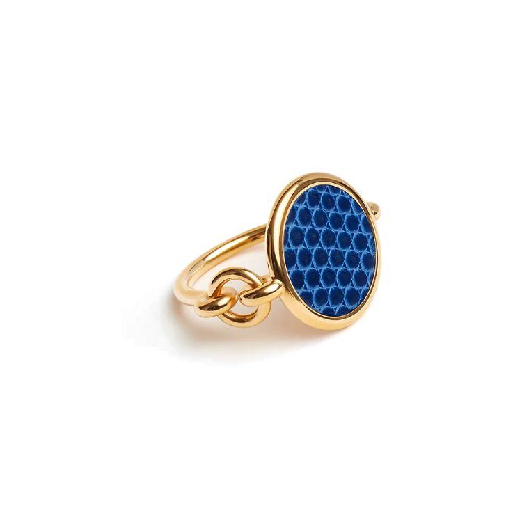 Hermes Smooth Nile Lizard Metal Ring Women jewelry Gold Blue H011125CC7352 52
Hermes Smooth Nile Lizard Metal Ring Women jewelry Gold Blue H011125CC7352 52