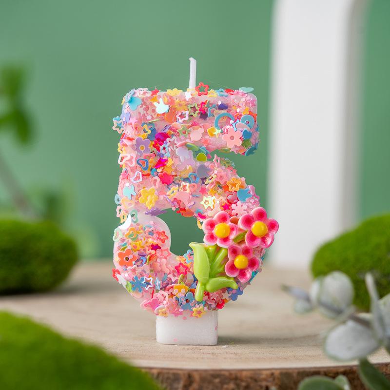 Xi Yin Flower Digital Birthday Cake Candles 0-9 - Creative DIY Decoration
Xi Yin Flower Digital Birthday Cake Candles 0-9 - Creative DIY Decoration