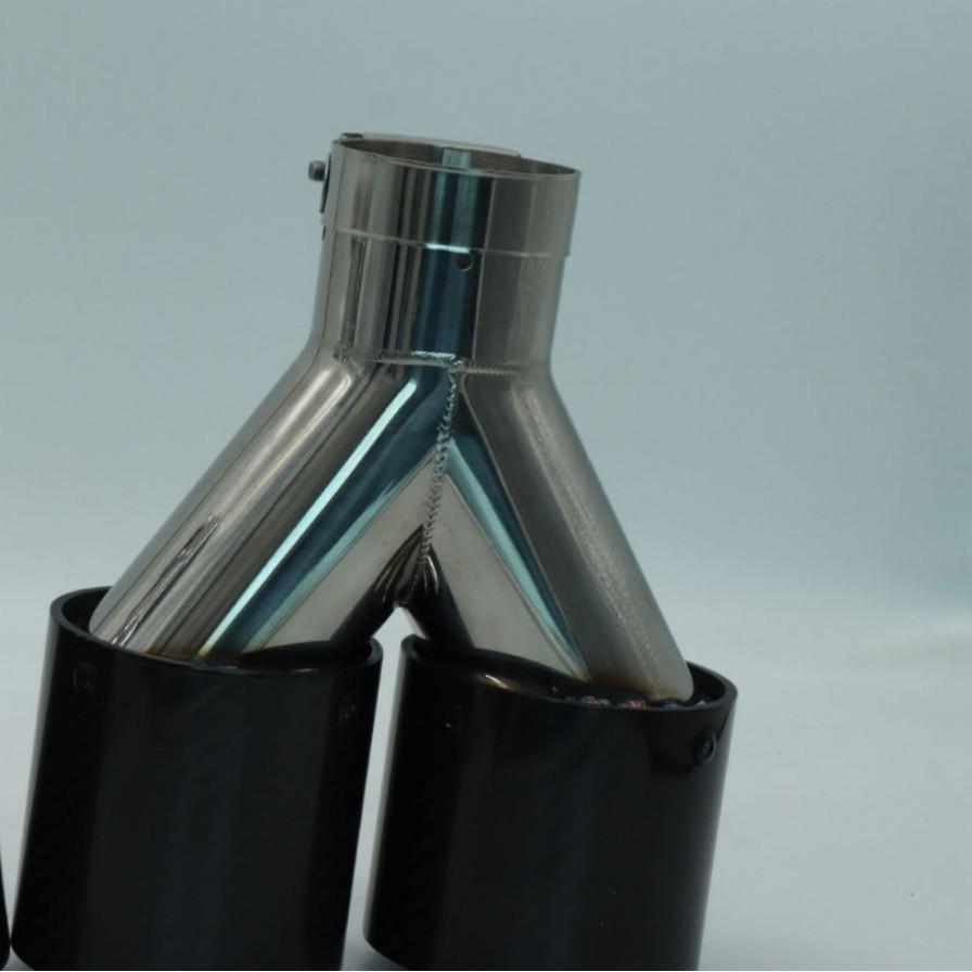 BMW Stainless Steel Carbon Fiber Quad Exhaust Tips and Cover Stainless Steel Exhaust Pipe
BMW Stainless Steel Carbon Fiber Quad Exhaust Tips and Cover Stainless Steel Exhaust Pipe