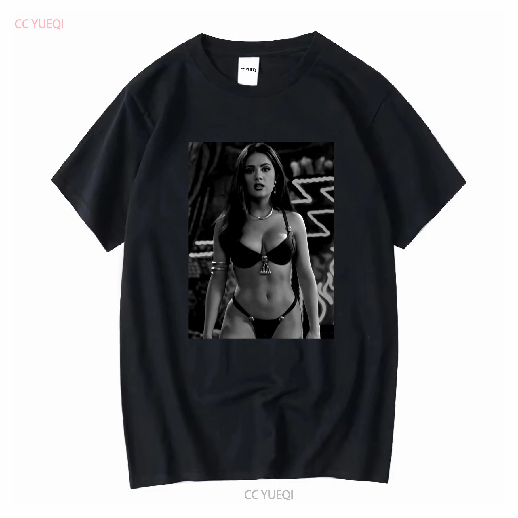 Salma Hayek T shirt 90s dusk till dawn vintage kill Tony Heavy Cotton long or short sleeves vintage Washed Breathable fashion 4XL
Salma Hayek T shirt 90s dusk till dawn vintage kill Tony Heavy Cotton long or short sleeves vintage Washed Breathable fashion 4XL