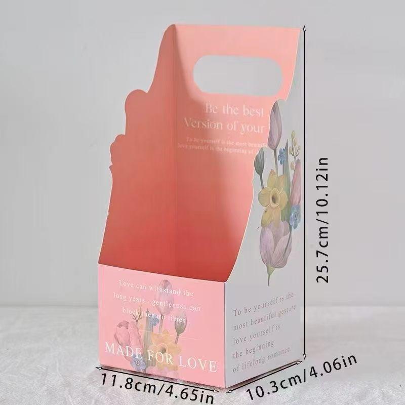5pcs Flower Box Flower Paper Basket Gift Box Handheld Basket Bouquet Packaging Box Diy Mother Teacher s Birthday Day Gifts
5pcs Flower Box Flower Paper Basket Gift Box Handheld Basket Bouquet Packaging Box Diy Mother Teacher s Birthday Day Gifts