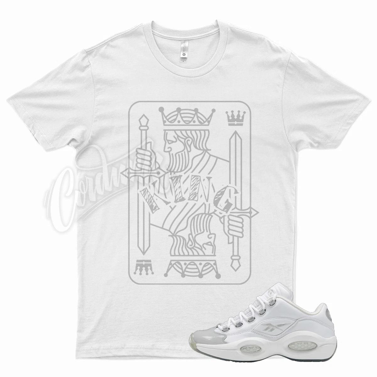 White KING T Shirt for Question Low Grey Toe Ftwwht Pugry3 Pugry2 L
White KING T Shirt for Question Low Grey Toe Ftwwht Pugry3 Pugry2 L