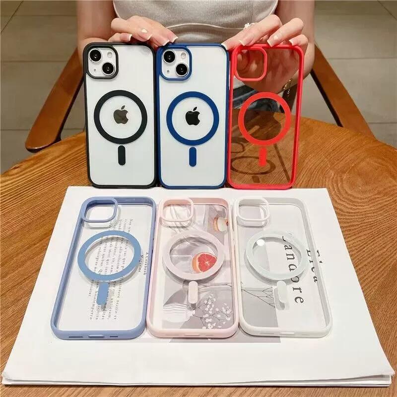 Applicable To Apple 14 Magnetic Phone Case IPhone 15 Pro Matte Color Transparent Acrylic Magsafe Apple 7/8 Universal
Applicable To Apple 14 Magnetic Phone Case IPhone 15 Pro Matte Color Transparent Acrylic Magsafe Apple 7/8 Universal