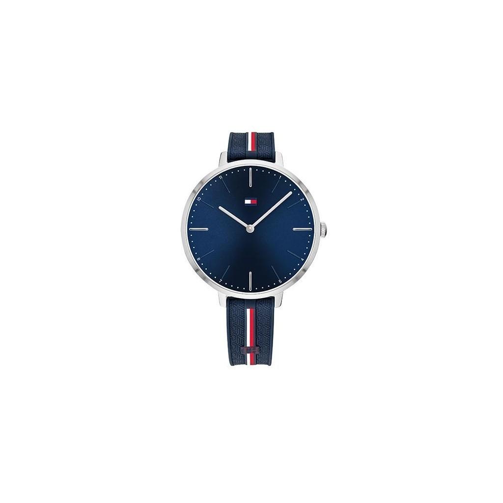Tommy Hilfiger Кварцевые женские часы с темно-синим силиконовым ремешком и синим циферблатом 1782154
Tommy Hilfiger Кварцевые женские часы с темно-синим силиконовым ремешком и синим циферблатом 1782154