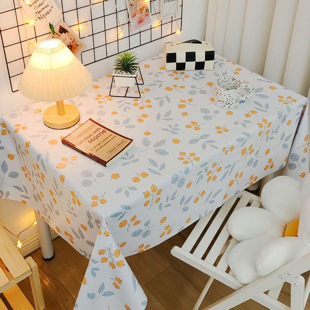 Нефтестойкая скатерть Ins PVC для студентов, моющаяся прямоугольная скатерть для семейного праздника, скатерть для стола S-Style 9
Нефтестойкая скатерть Ins PVC для студентов, моющаяся прямоугольная скатерть для семейного праздника, скатерть для стола S-Style 9