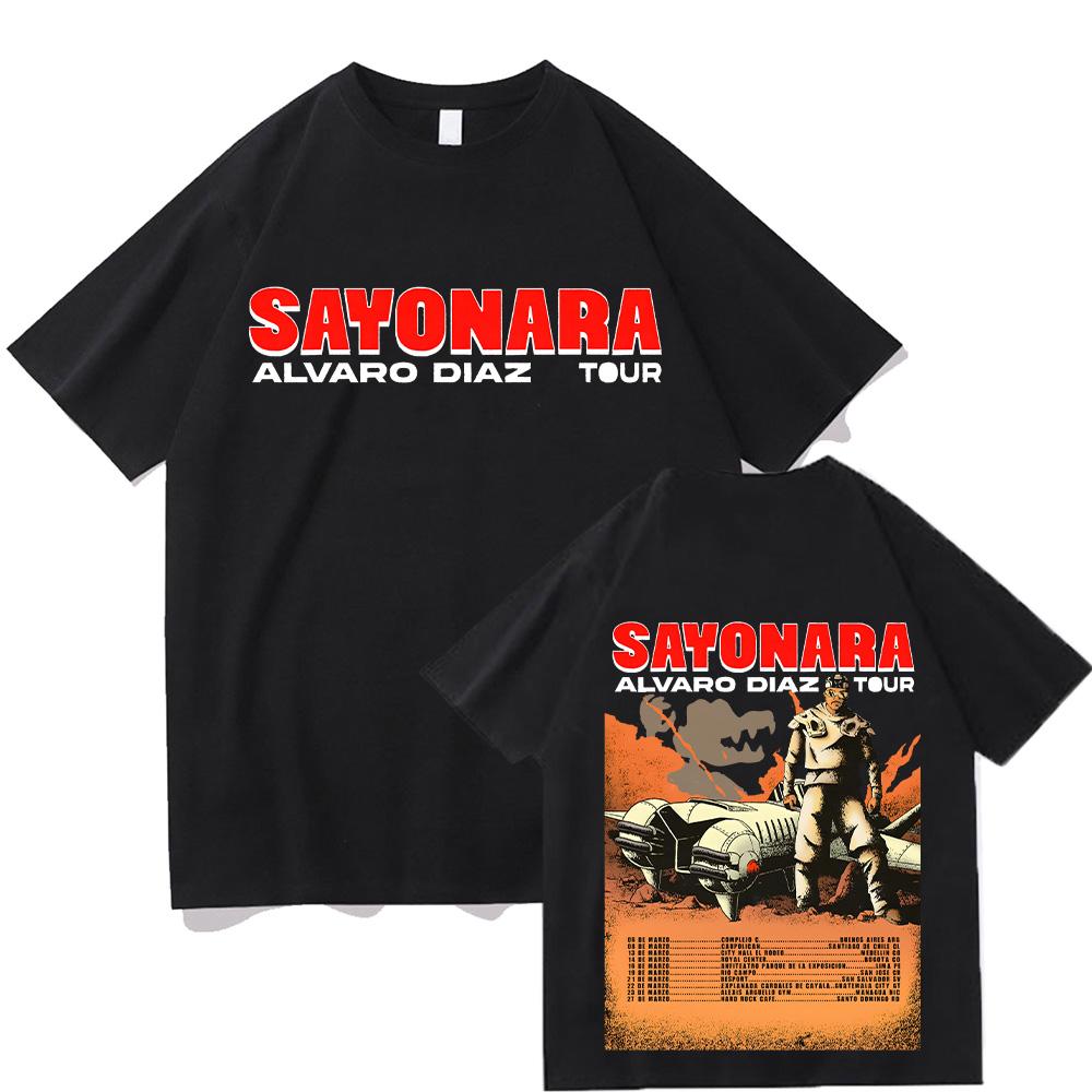 Футболки Alvaro Diaz Sayonara Tour 2025 Футболка Alvaro Diaz New Fans Gift Tee-shirt Unisex Summer Hiphop Tops Cotton Clothing XS чёрный
Футболки Alvaro Diaz Sayonara Tour 2025 Футболка Alvaro Diaz New Fans Gift Tee-shirt Unisex Summer Hiphop Tops Cotton Clothing XS чёрный