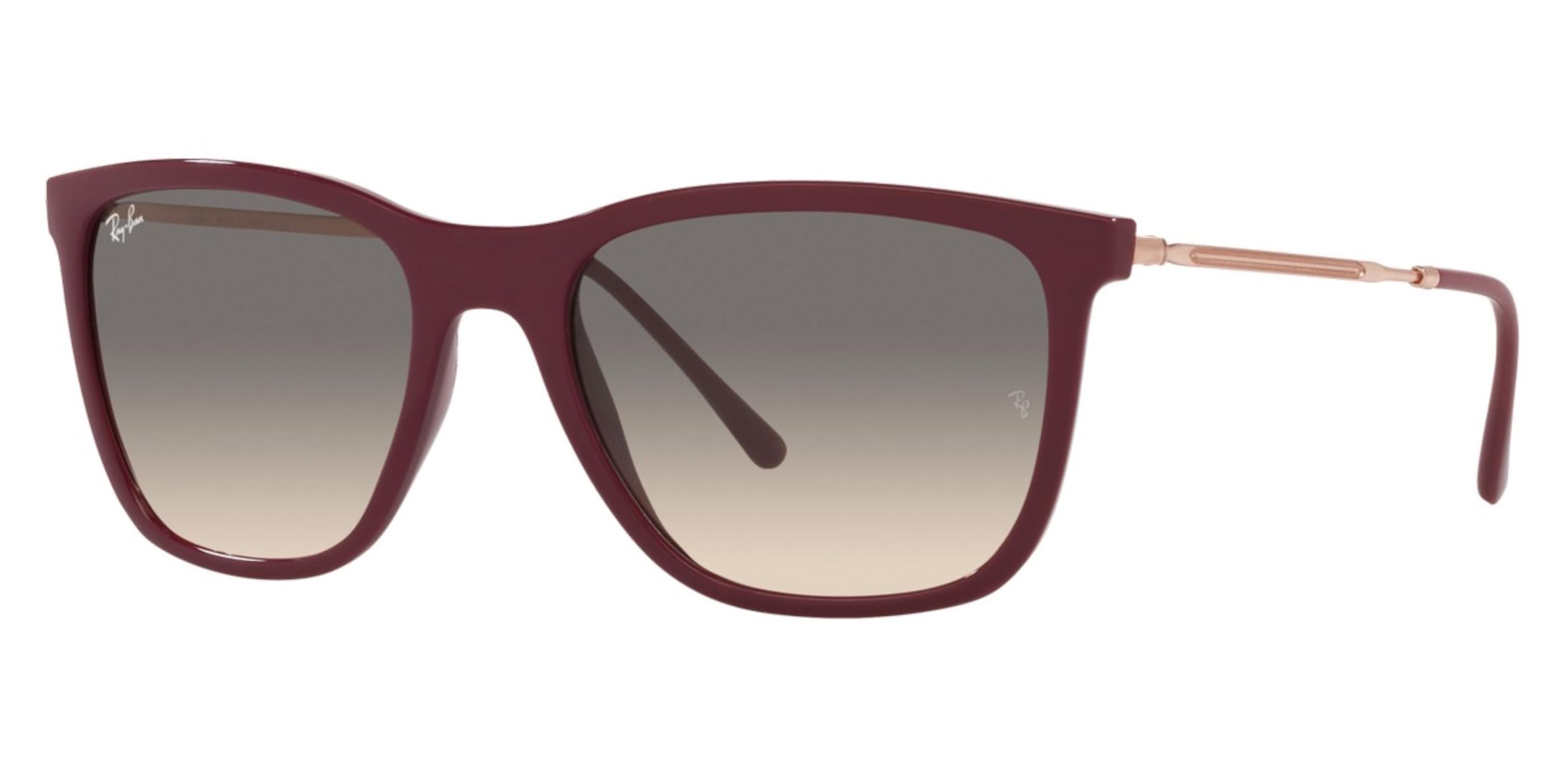 Ray-Ban RB4344 56 Красная вишневая оправа / Прозрачные градиентные серые линзы
Ray-Ban RB4344 56 Красная вишневая оправа / Прозрачные градиентные серые линзы