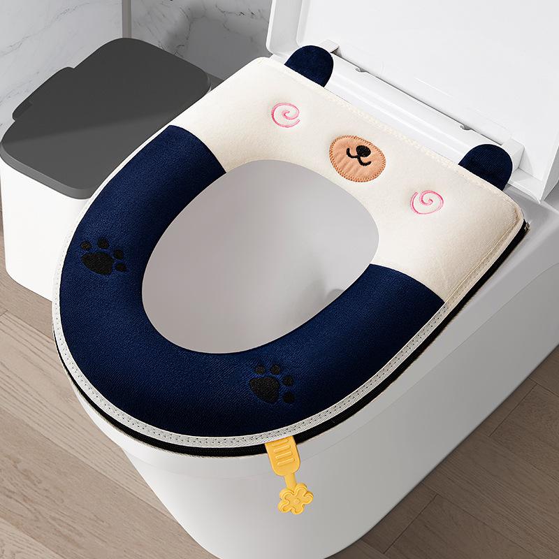 Toilet seat seat cover Household toilet cover Universal waterproof toilet cover Simple four-season toilet cover
Toilet seat seat cover Household toilet cover Universal waterproof toilet cover Simple four-season toilet cover