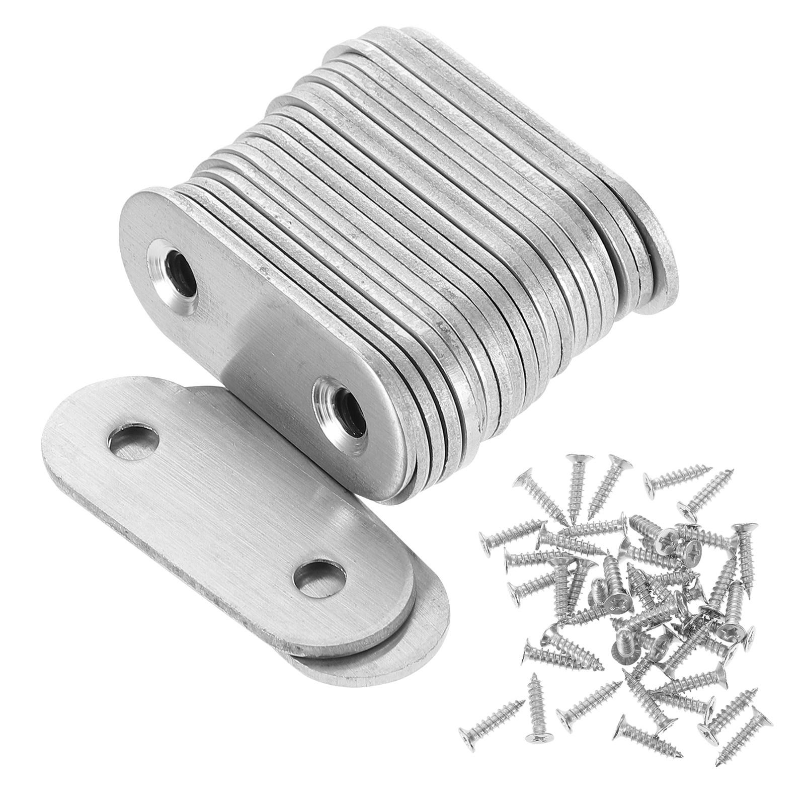 22Pcs Stainless Steel Straight Brace Brackets Corner Joint Fixing Plates for Furniture Wood Bed Chair Bench Stool Reinforcement other
22Pcs Stainless Steel Straight Brace Brackets Corner Joint Fixing Plates for Furniture Wood Bed Chair Bench Stool Reinforcement other