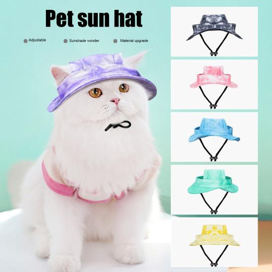 Pet Sun Hat Breathable Mesh Wide Brim Colorful Princess Hat Outdoor Sun Protection Hat with Ear Holes Adjustable Chin Strap S
Pet Sun Hat Breathable Mesh Wide Brim Colorful Princess Hat Outdoor Sun Protection Hat with Ear Holes Adjustable Chin Strap S
