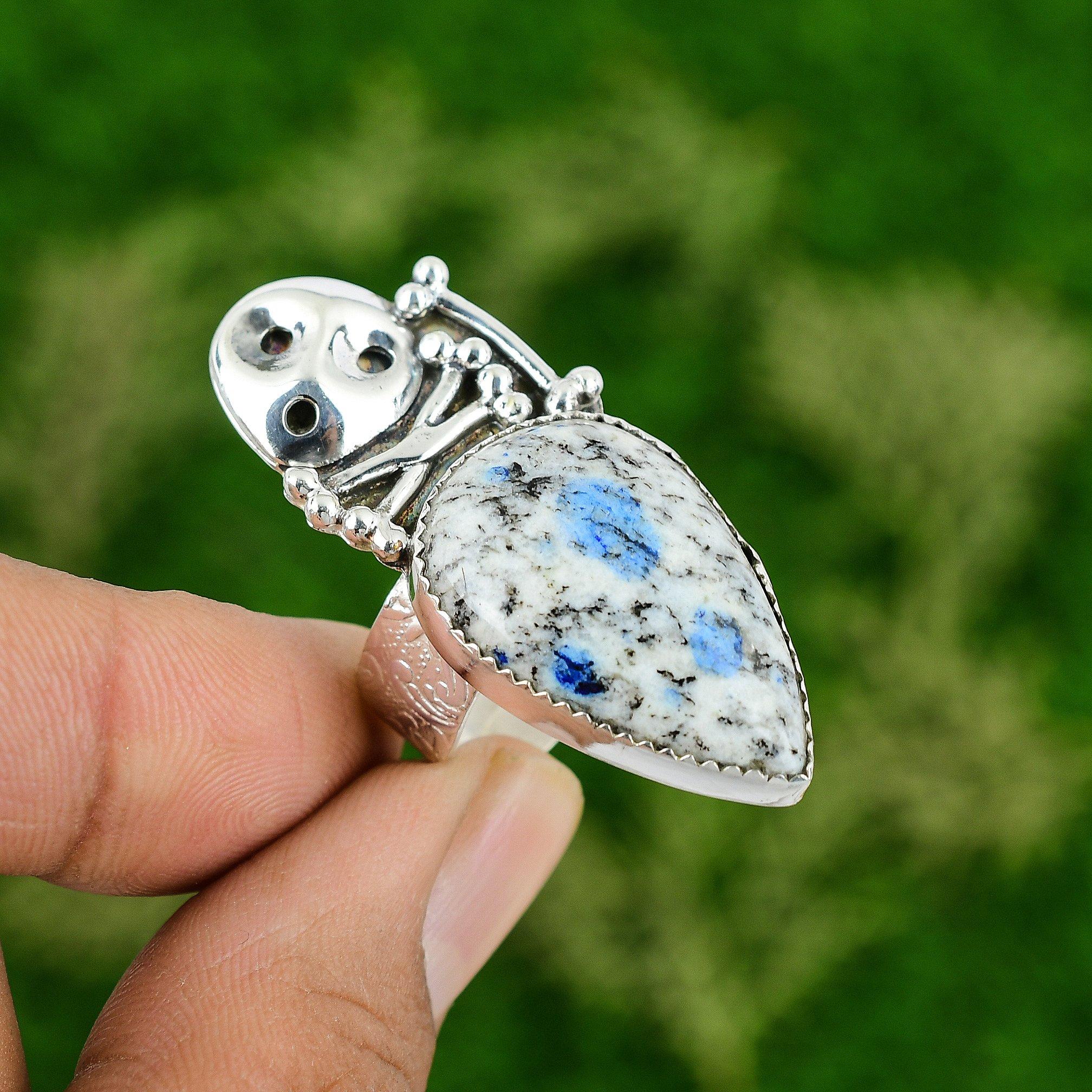 Statement Skull And Bone Adjustable Ring 925 Silver Natural K2 Jasper Adjustable
Statement Skull And Bone Adjustable Ring 925 Silver Natural K2 Jasper Adjustable