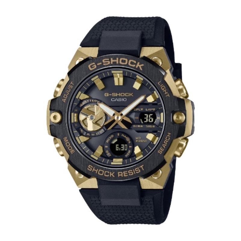 Часы с солнечной батареей, оборудованные Bluetooth, G SHOCK G Shock G STEEL G стальной черный x золотой цвет, принятая модель GST B400GB 1A9JF
Часы с солнечной батареей, оборудованные Bluetooth, G SHOCK G Shock G STEEL G стальной черный x золотой цвет, принятая модель GST B400GB 1A9JF