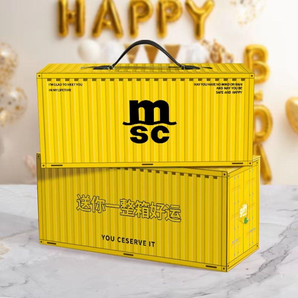 Ornaments Mini Logistics Container Paperboard Decorative Storage Box Home Decoration синій
Ornaments Mini Logistics Container Paperboard Decorative Storage Box Home Decoration синій