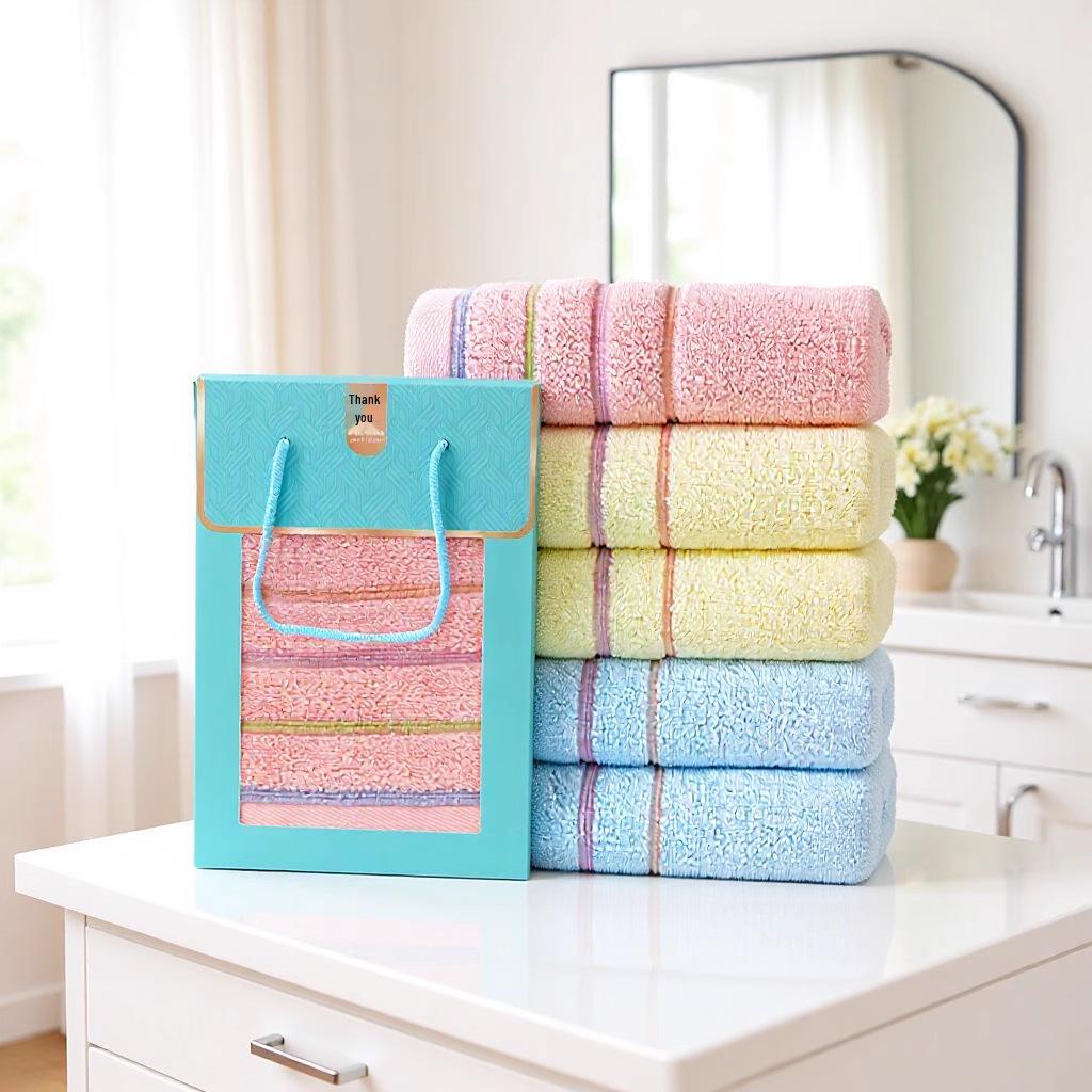 Embroiderable Pure Cotton Wedding Favor Towels - Soft, Thick, Absorbent, Gift-Boxed 35cm x 75cm
Embroiderable Pure Cotton Wedding Favor Towels - Soft, Thick, Absorbent, Gift-Boxed 35cm x 75cm