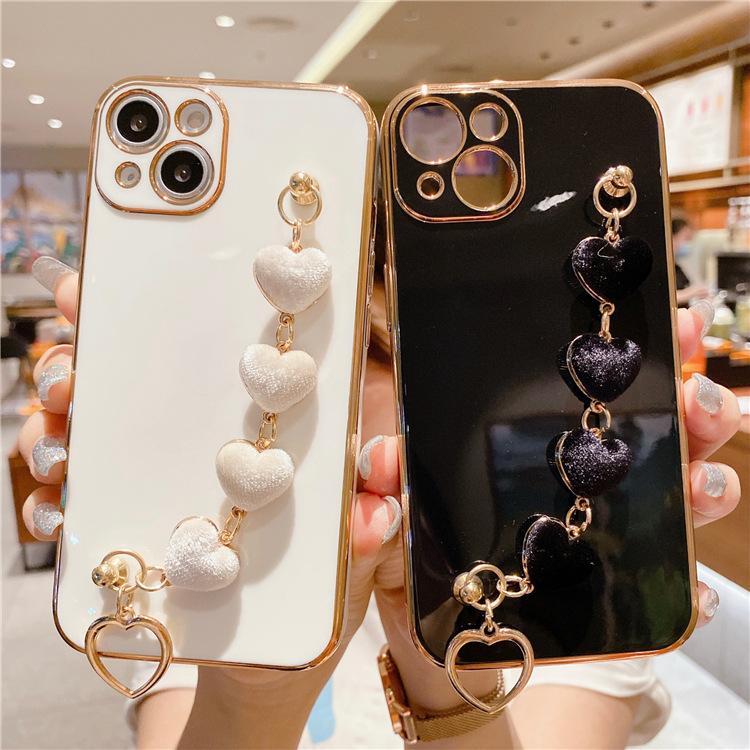 Applicable To Apple 16 Mobile Phone Case 13 Iphone15/14 Promax Plush Love Bracelet for Women iPhoneSE 2020
Applicable To Apple 16 Mobile Phone Case 13 Iphone15/14 Promax Plush Love Bracelet for Women iPhoneSE 2020