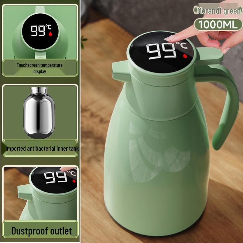 2024 Большой емкости термос для дома, общежития и офиса - Новая модель для горячей и кипяченой воды 800ml to 2000ml
