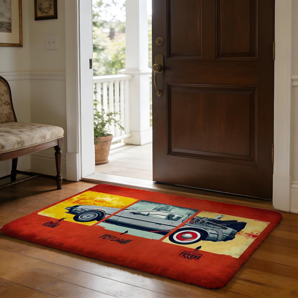 Floor Mat Soft Flannel Rug Non Slip Absorbent Mat for Bathroom Bedroom Home Decor R Retro Back To The Future movie 50x80cm
Floor Mat Soft Flannel Rug Non Slip Absorbent Mat for Bathroom Bedroom Home Decor R Retro Back To The Future movie 50x80cm
