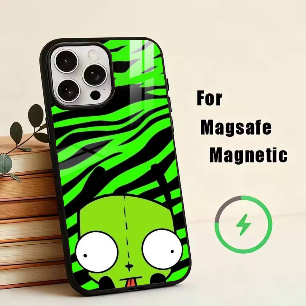 Invader Z-ZIM Phone Case For iPhone17,16,15,14,13,12,11 Plus,Pro Magnetic For Magsafe Wireless Charging iPhone11
Invader Z-ZIM Phone Case For iPhone17,16,15,14,13,12,11 Plus,Pro Magnetic For Magsafe Wireless Charging iPhone11