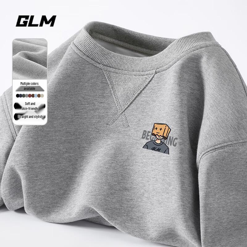 GLM Men s Loose Fit Crewneck Sweatshirt 4XL
GLM Men s Loose Fit Crewneck Sweatshirt 4XL