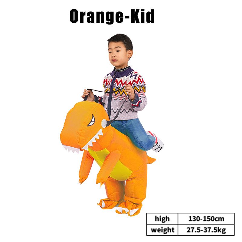 Inflatable Dinosaur Costume Kids Adult Halloween Funny T-rex Blow-Up Riding Dinosaur Suit Inflatable Costume for Dress up Party
Inflatable Dinosaur Costume Kids Adult Halloween Funny T-rex Blow-Up Riding Dinosaur Suit Inflatable Costume for Dress up Party