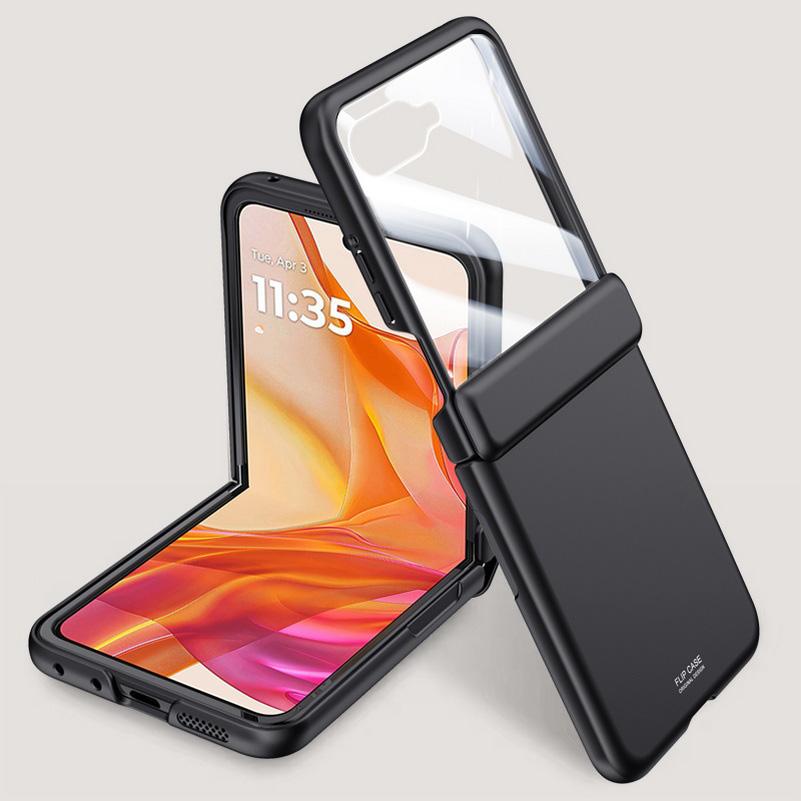 With Tempered Glass Flim Protective case For Moto Razr 50 Ultra Motorola RAZR50 Spring Hinge Full Lens Camera protect Cover For Moto Razr 50
With Tempered Glass Flim Protective case For Moto Razr 50 Ultra Motorola RAZR50 Spring Hinge Full Lens Camera protect Cover For Moto Razr 50