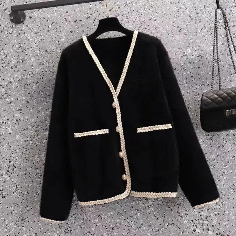 Пальто для женщин Хлопок Весна Осень Повседневное Оверсайз Водонепроницаемое Модное Вязаное Куртка Ароматный Ветер XXXL чёрный
Пальто для женщин Хлопок Весна Осень Повседневное Оверсайз Водонепроницаемое Модное Вязаное Куртка Ароматный Ветер XXXL чёрный