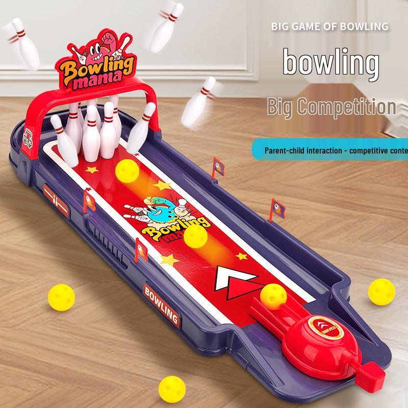 Kids Tabletop Bowling & Basketball Game: Multiplayer Family Fun & Learning Chinese Box: 10 Bowling Pins, 4 Launchers
Kids Tabletop Bowling & Basketball Game: Multiplayer Family Fun & Learning Chinese Box: 10 Bowling Pins, 4 Launchers