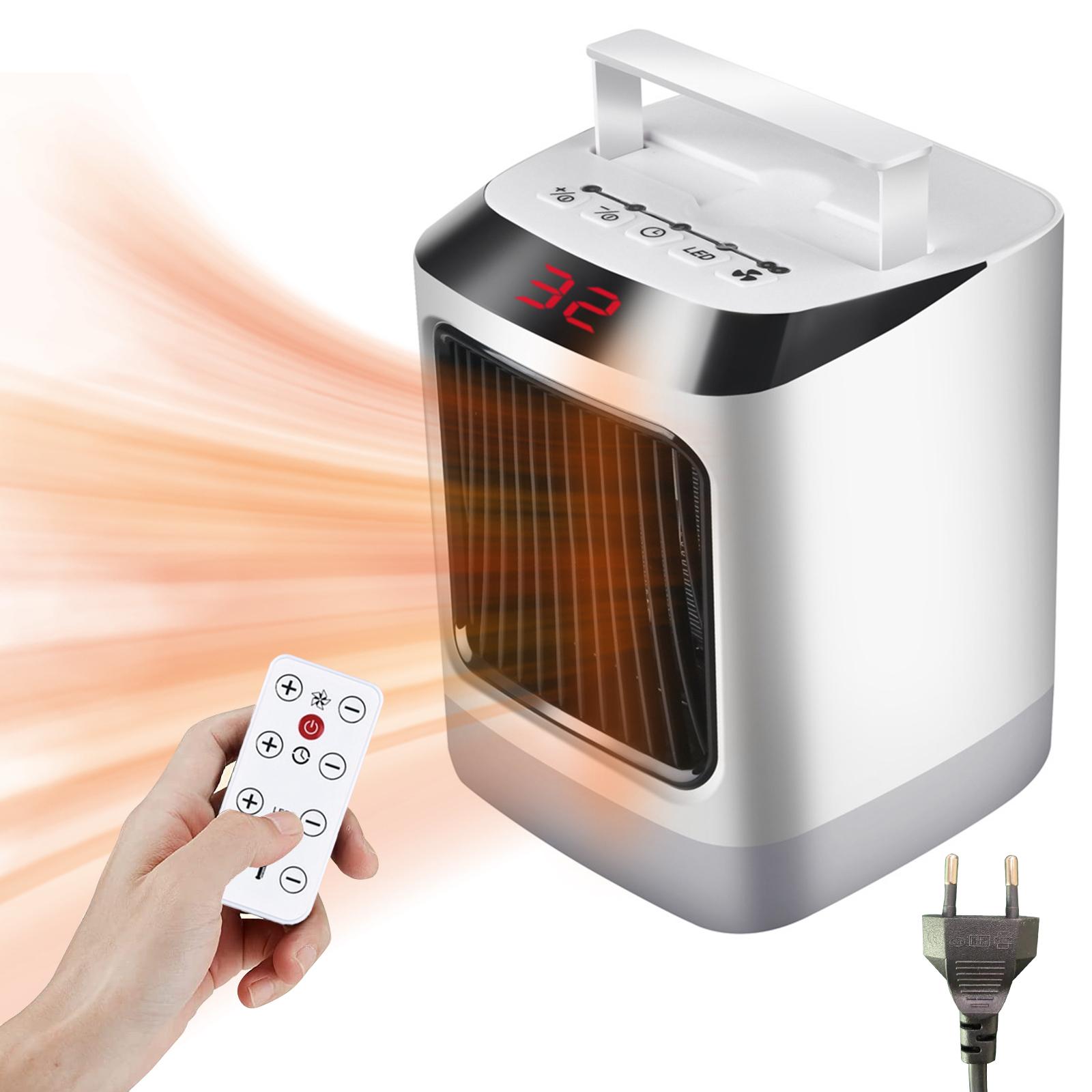 Portable Electric Heater Lightweight Energy Saving Space Heater With Handle For Bedroom Living Room Office EU plug
Portable Electric Heater Lightweight Energy Saving Space Heater With Handle For Bedroom Living Room Office EU plug