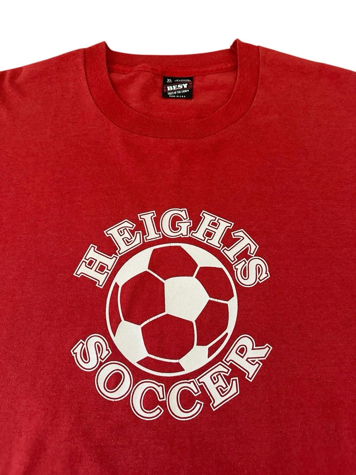 Vintage Heights Soccer T Shirt Men’s XL Red Jersey 90’s USA #51 3XL
Vintage Heights Soccer T Shirt Men’s XL Red Jersey 90’s USA #51 3XL