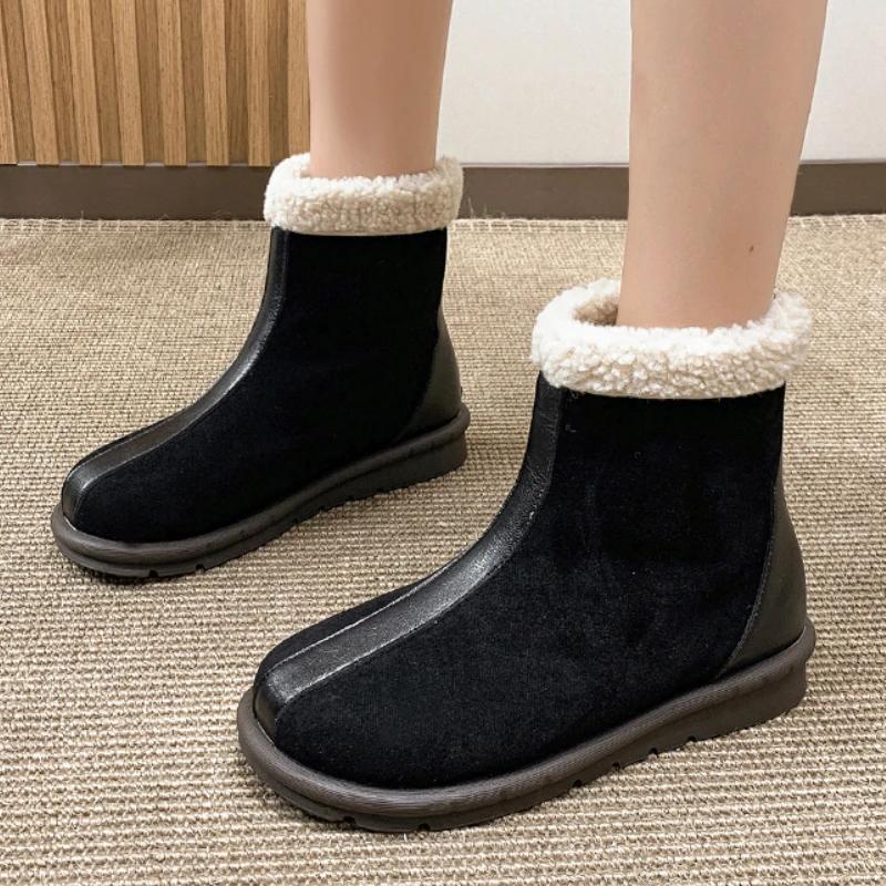 Лидер продаж 2024 года, женская обувь, женские ботинки с рукавами, зимние однотонные туфли с круглым носком, женские зимние ботинки на низком каблуке с коротким бочонком, Zapatos
Лидер продаж 2024 года, женская обувь, женские ботинки с рукавами, зимние однотонные туфли с круглым носком, женские зимние ботинки на низком каблуке с коротким бочонком, Zapatos