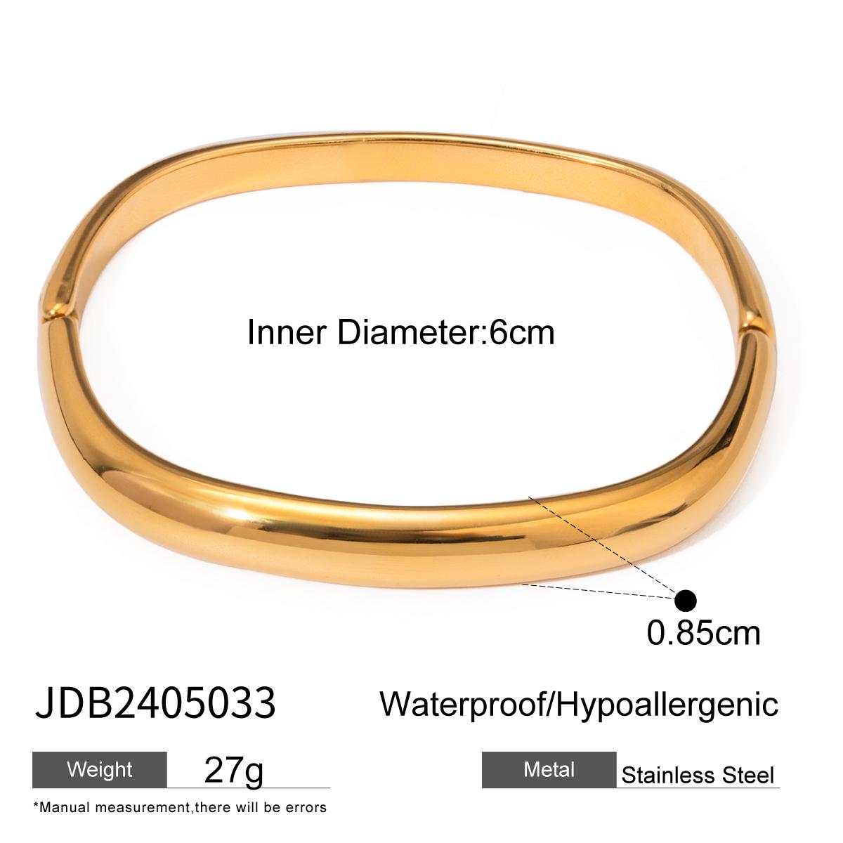 Uworld Waterproof 316L Stainless Steel Metal Wide Cuff Bracelet Bangle Jewelry Fashion Texture 18K PVD Plated Temperament Bijoux
Uworld Waterproof 316L Stainless Steel Metal Wide Cuff Bracelet Bangle Jewelry Fashion Texture 18K PVD Plated Temperament Bijoux