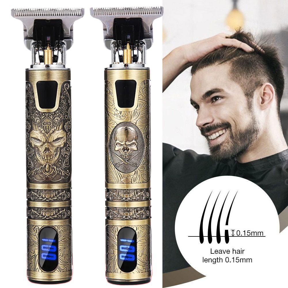 USB перезаряжаемая электрическая машинка для стрижки волос, винтажная бритва для бороды T9, триммер для парикмахерской
USB перезаряжаемая электрическая машинка для стрижки волос, винтажная бритва для бороды T9, триммер для парикмахерской