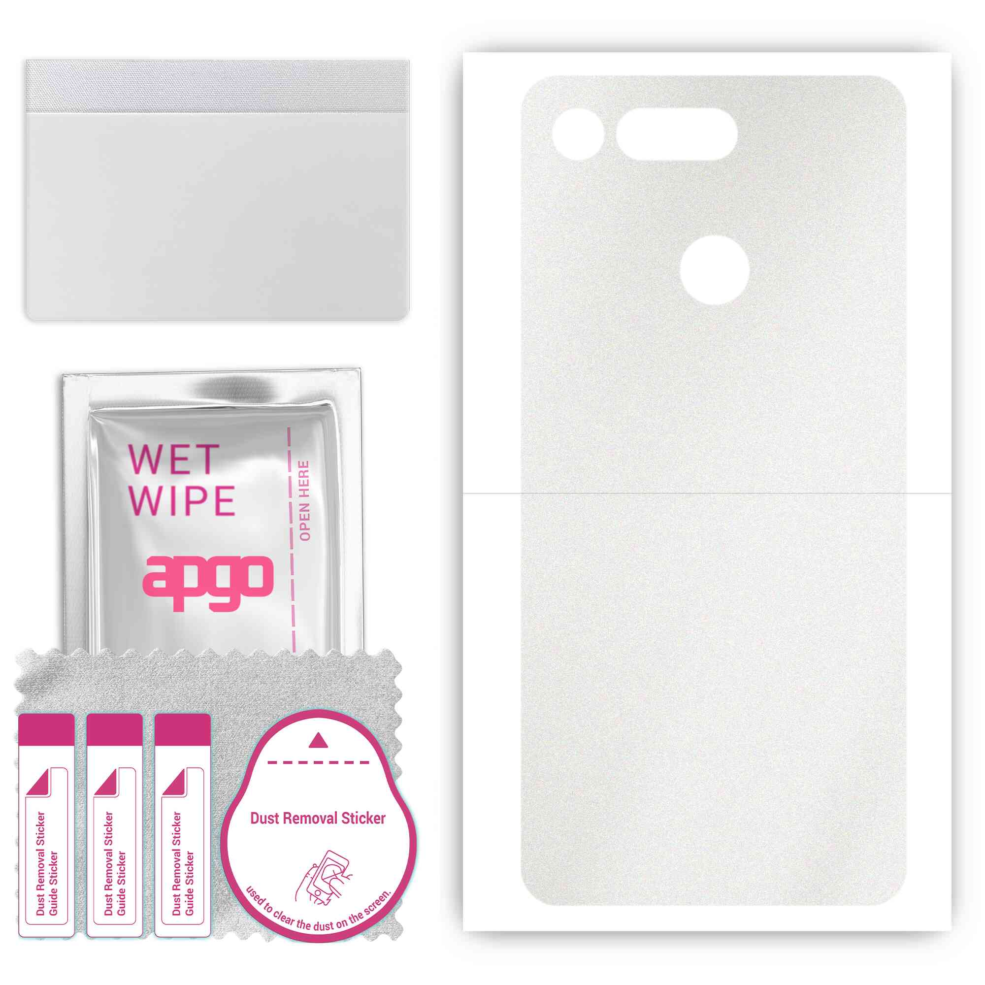 apgo Protective Skin Sticker for the back compatible with Honor View 20 Honor V20, Wrap Film, Foil, Vinyl - Pattern Matte Transparent
apgo Protective Skin Sticker for the back compatible with Honor View 20 Honor V20, Wrap Film, Foil, Vinyl - Pattern Matte Transparent