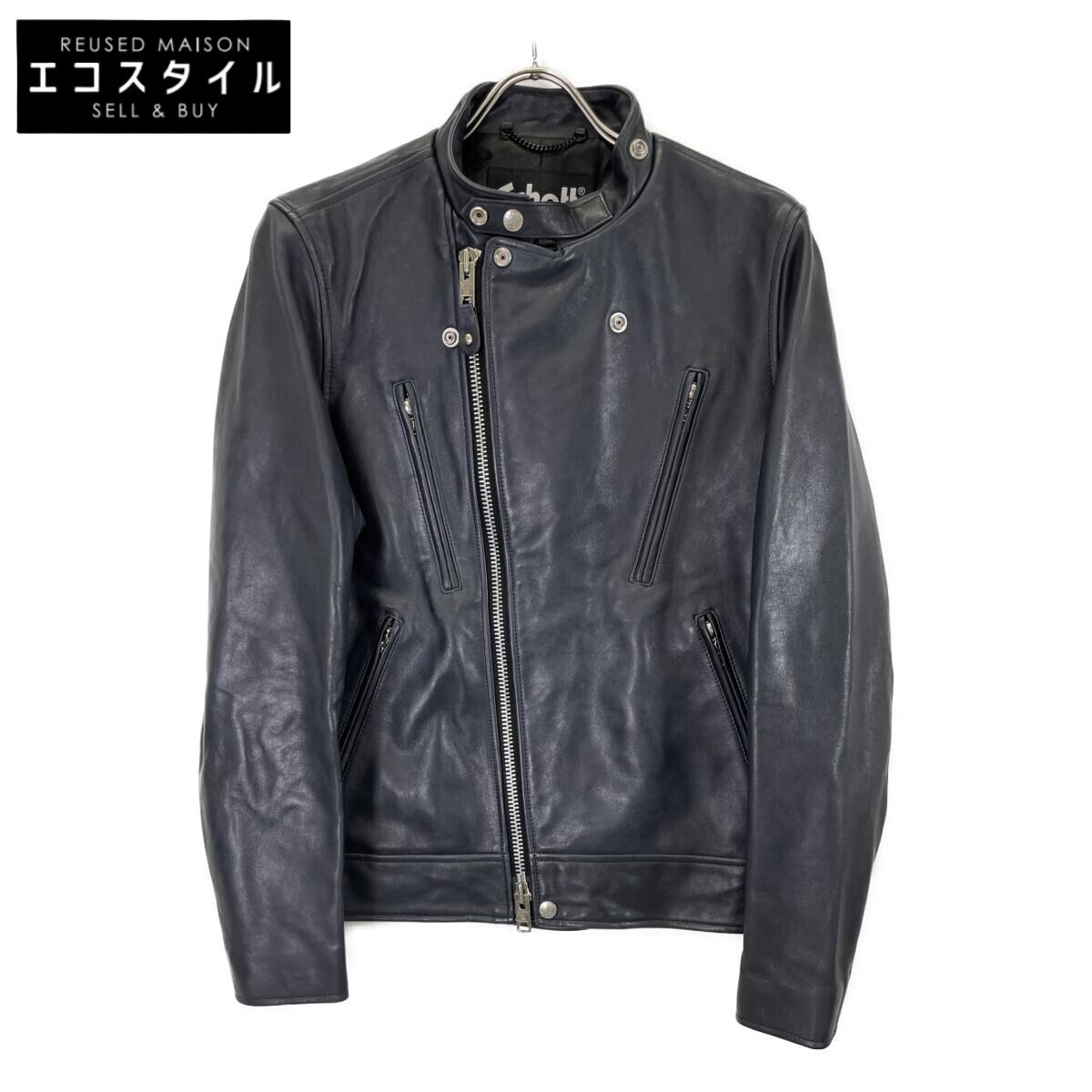 SCHOTT 3101048 Navy Double Breasted Riders Jacket Jacket M NavyUsed
SCHOTT 3101048 Navy Double Breasted Riders Jacket Jacket M NavyUsed