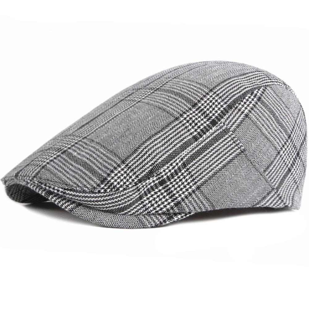 HT3984 Mens Berets Women Retro Artist Painter Beret Hat Male Female Ivy Flat Cap Unisex Spring Autumn Adjustable Plaid Beret Cap 55-59cm Adjustable світло-сірого кольору
HT3984 Mens Berets Women Retro Artist Painter Beret Hat Male Female Ivy Flat Cap Unisex Spring Autumn Adjustable Plaid Beret Cap 55-59cm Adjustable світло-сірого кольору