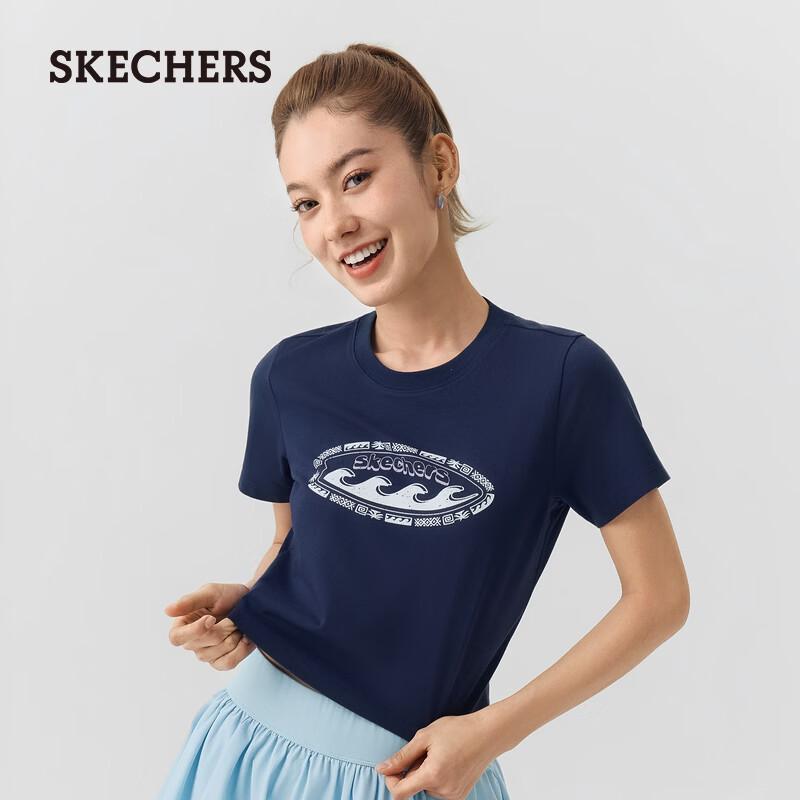 Skechers Women s Slim Fit Knit Short Sleeve T-Shirt L226W016 M 90
Skechers Women s Slim Fit Knit Short Sleeve T-Shirt L226W016 M 90