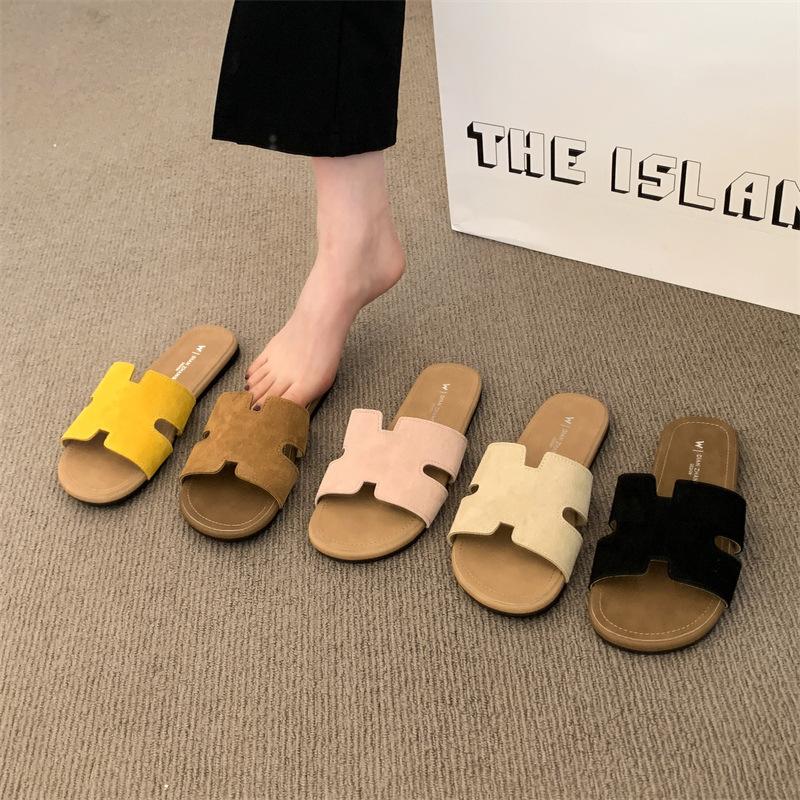 Casual cool slippers open-toed new retro shoes 2025 flat-bottomed summer outer wear one-word fashion versatile women 35 жовтий
Casual cool slippers open-toed new retro shoes 2025 flat-bottomed summer outer wear one-word fashion versatile women 35 жовтий