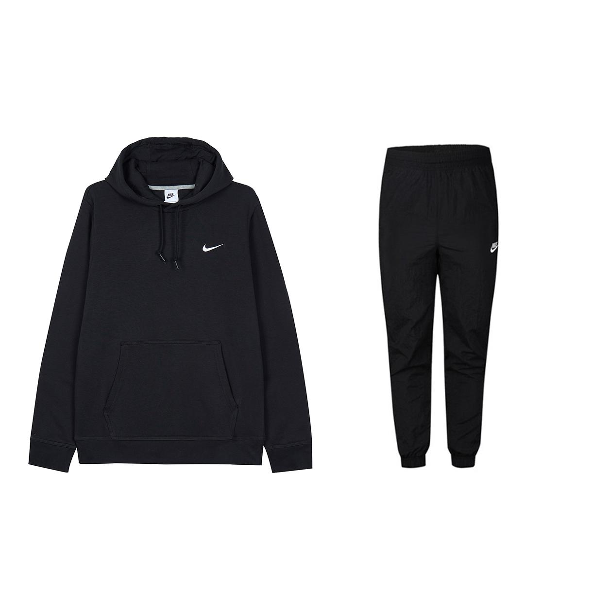 Nike Fleece Hooded Pullover Sweatshirt And Cuffed Knit Pants Set Unisex Sweatshirt And Pants Black 623453-010+CU4314-010 XL
Nike Fleece Hooded Pullover Sweatshirt And Cuffed Knit Pants Set Unisex Sweatshirt And Pants Black 623453-010+CU4314-010 XL