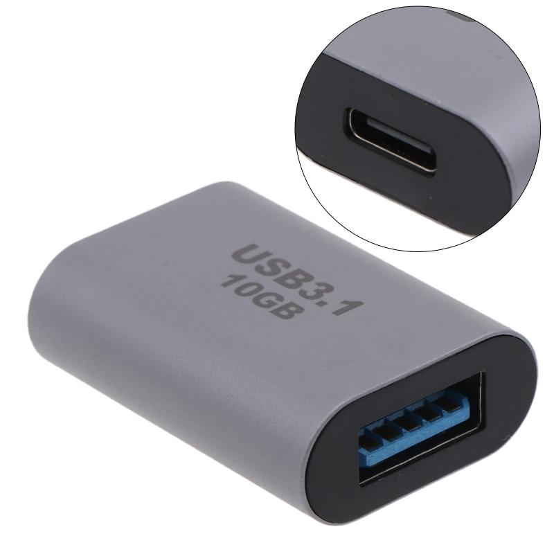 Type C Female to USB 3.0 Female Connector Converter Adapter Type-c USB Standard Data Transfer 10Gbps Extension Converter чёрный
Type C Female to USB 3.0 Female Connector Converter Adapter Type-c USB Standard Data Transfer 10Gbps Extension Converter чёрный