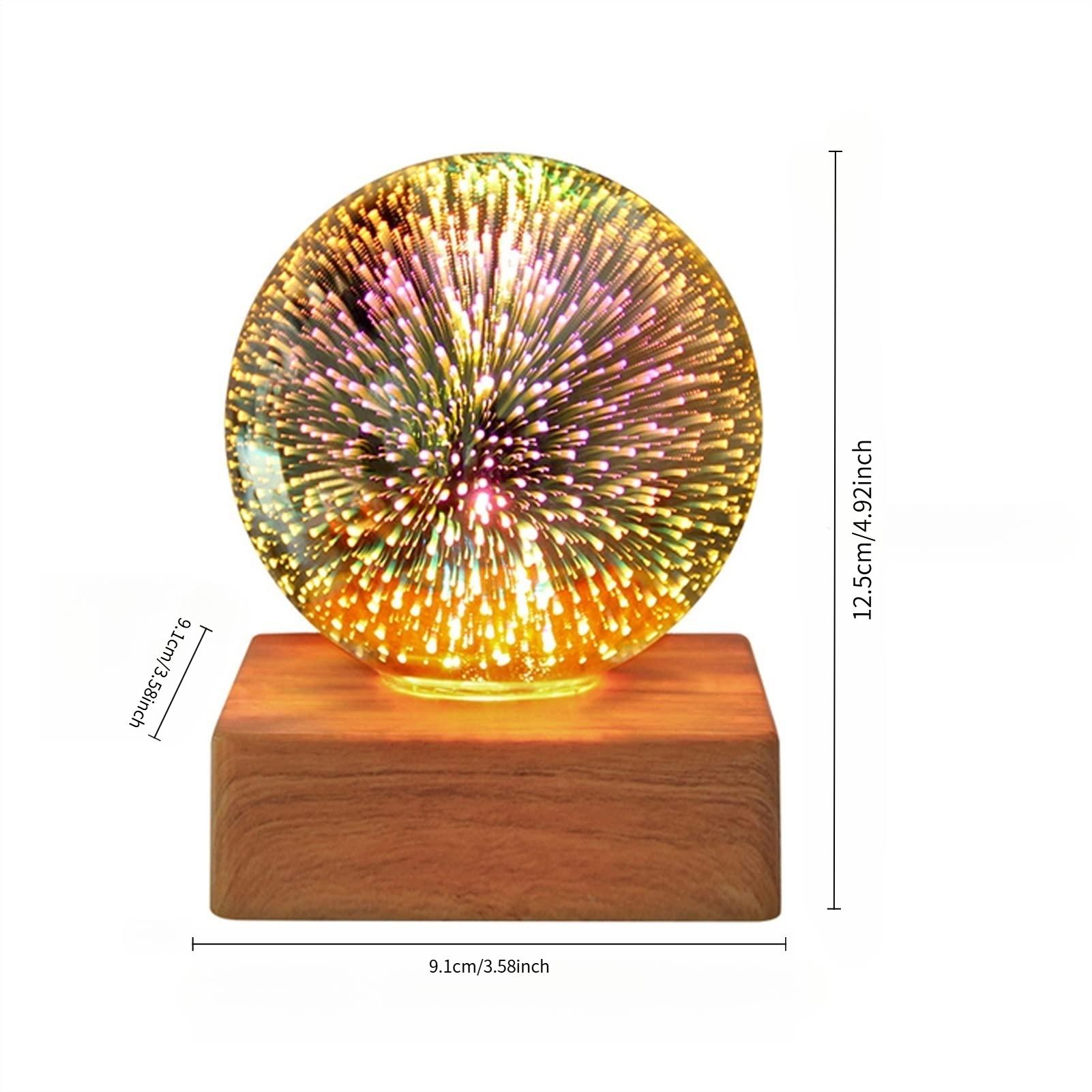 3D Christmas Romantic Atmosphere Small Table Lamp, Suitable for Bedroom and Study Room Artistic Decorative Lighting USB Plug
3D Christmas Romantic Atmosphere Small Table Lamp, Suitable for Bedroom and Study Room Artistic Decorative Lighting USB Plug