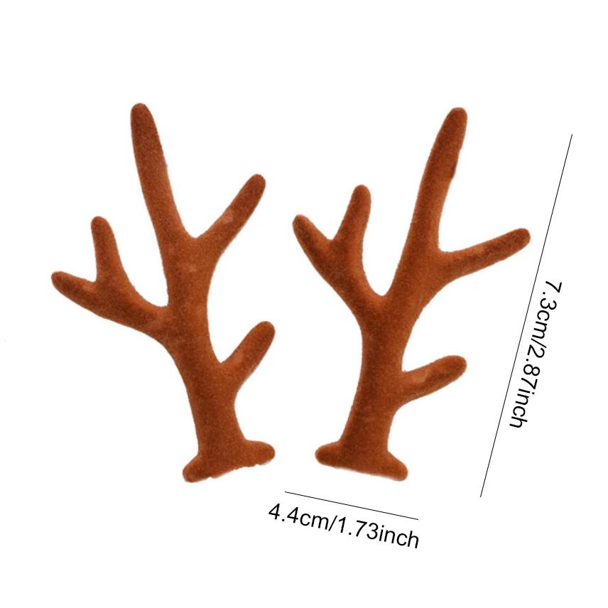 50 шт. Зажимы на рождественскую тематику Милые красно-коричневые заколки-невидимки в виде рогов оленя для волос Детские и взрослые Новогодняя вечеринка Украшение для головы
50 шт. Зажимы на рождественскую тематику Милые красно-коричневые заколки-невидимки в виде рогов оленя для волос Детские и взрослые Новогодняя вечеринка Украшение для головы