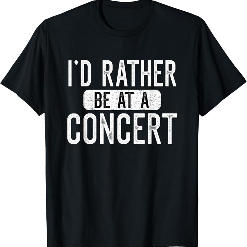 I_d Rather Be At A Concert Funny Music Lover T Shirt - Men s Summer Cotton Graphic Tee 5XL різнокольоровий
I_d Rather Be At A Concert Funny Music Lover T Shirt - Men s Summer Cotton Graphic Tee 5XL різнокольоровий
