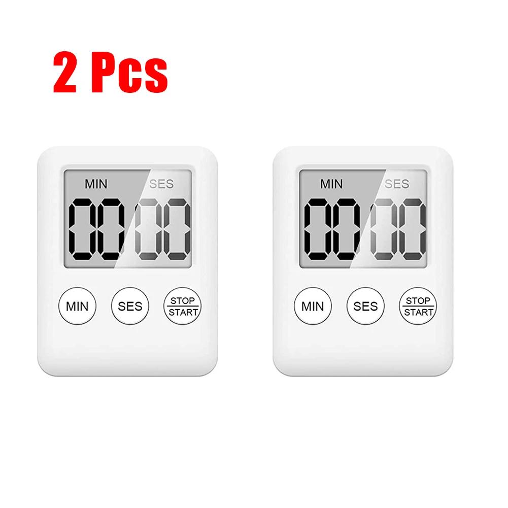 Compact Digital Timers (Pack of 2) with Loud Alarms Perfectly Suited to Keep You on Schedule While For Cooking білий
Compact Digital Timers (Pack of 2) with Loud Alarms Perfectly Suited to Keep You on Schedule While For Cooking білий