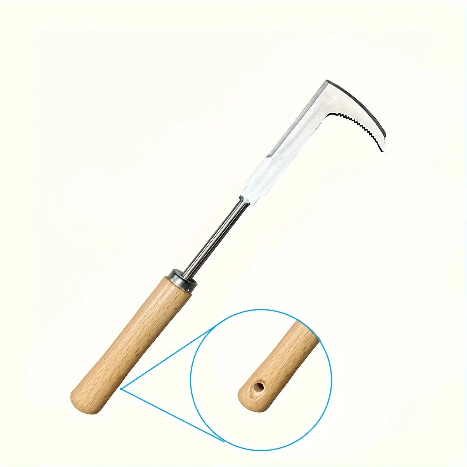 1pc Durable Stainless Steel Manual Weeder Tool with Gears - Efficient Road Maintenance & Weeding, 11.81 Handle, Ideal for Crack
1pc Durable Stainless Steel Manual Weeder Tool with Gears - Efficient Road Maintenance & Weeding, 11.81 Handle, Ideal for Crack